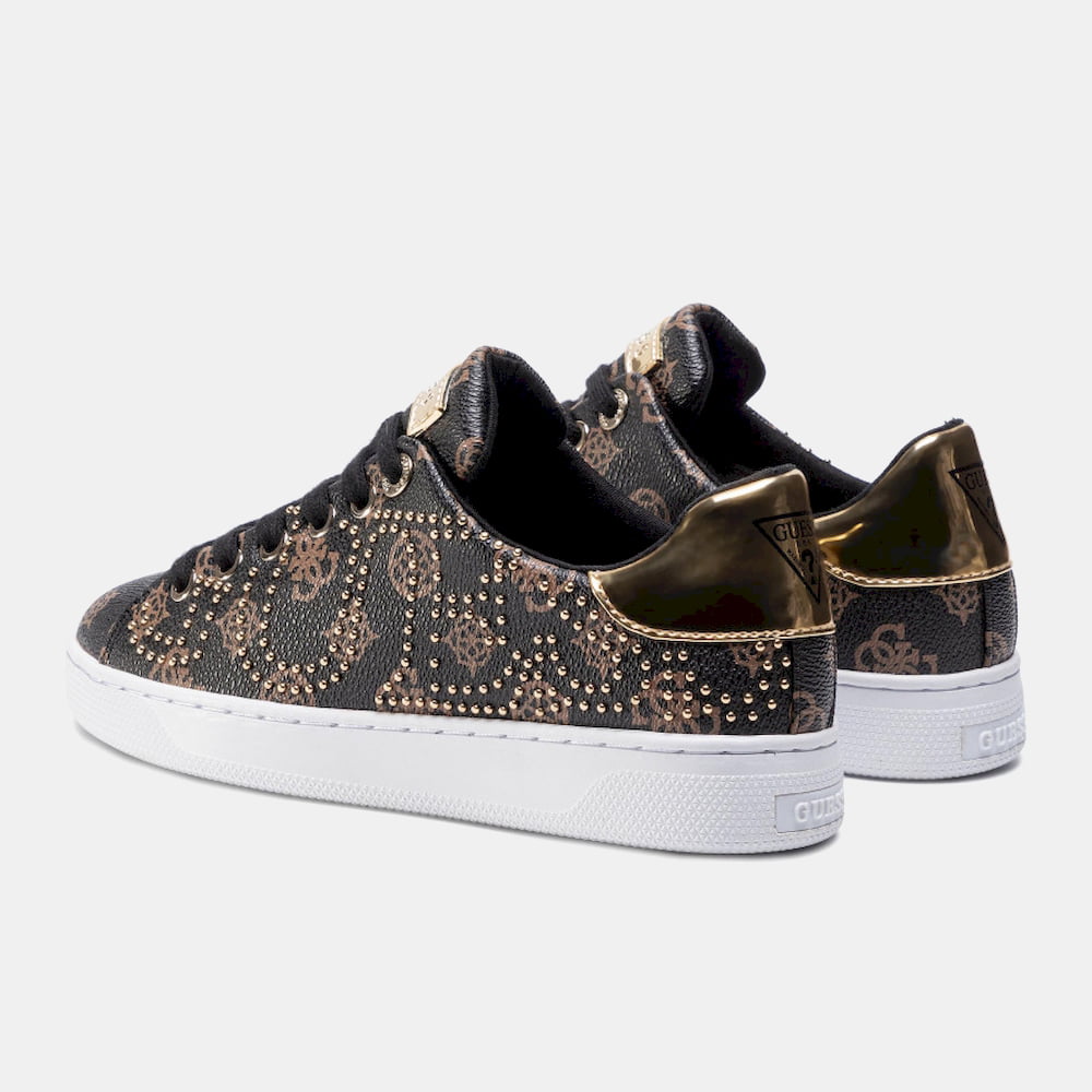 Guess Sapatilhas Sneakers Shoes Fl7razele12 Brown.logo Castanho Shot9
