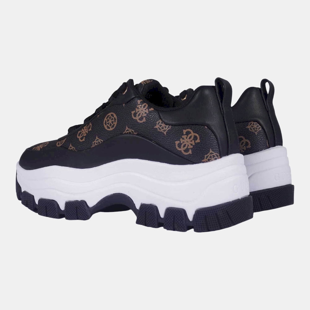 Guess Sapatilhas Sneakers Shoes Fl8bnifal12 Black.logo Preto Shot9