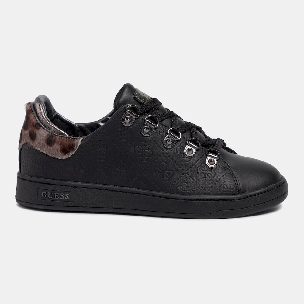 Guess Sapatilhas Sneakers Shoes Fl8chz Black Preto Shot4