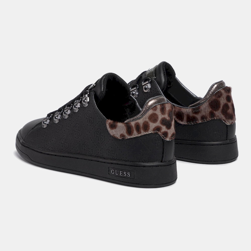 Guess Sapatilhas Sneakers Shoes Fl8chz Black Preto Shot6