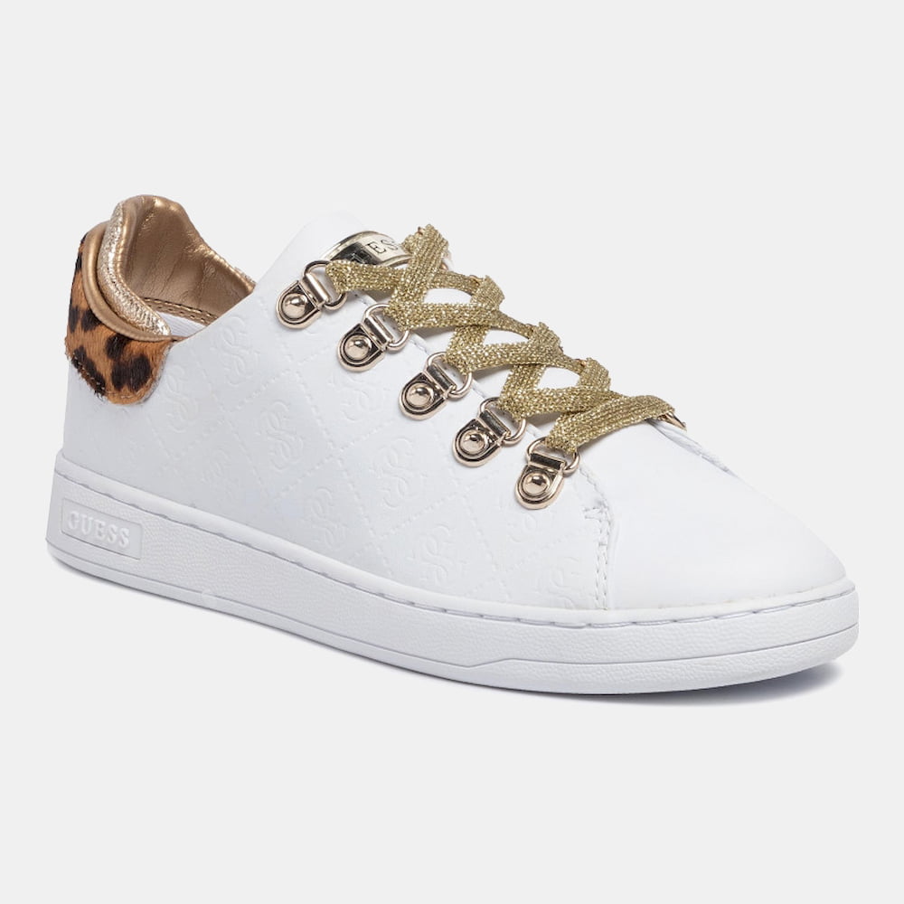 Guess Sapatilhas Sneakers Shoes Fl8chz White Branco Shot2