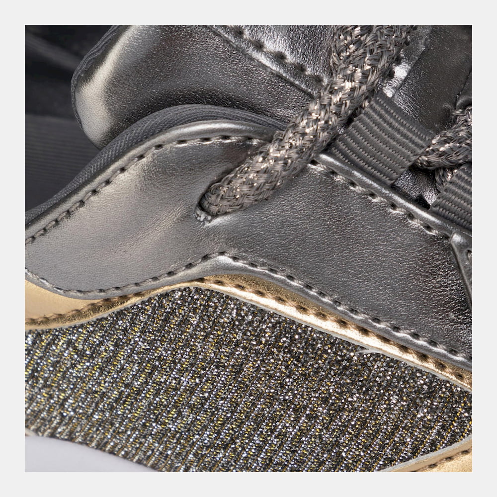 Guess Sapatilhas Sneakers Shoes Fl8fur Gold Dourado Shot10