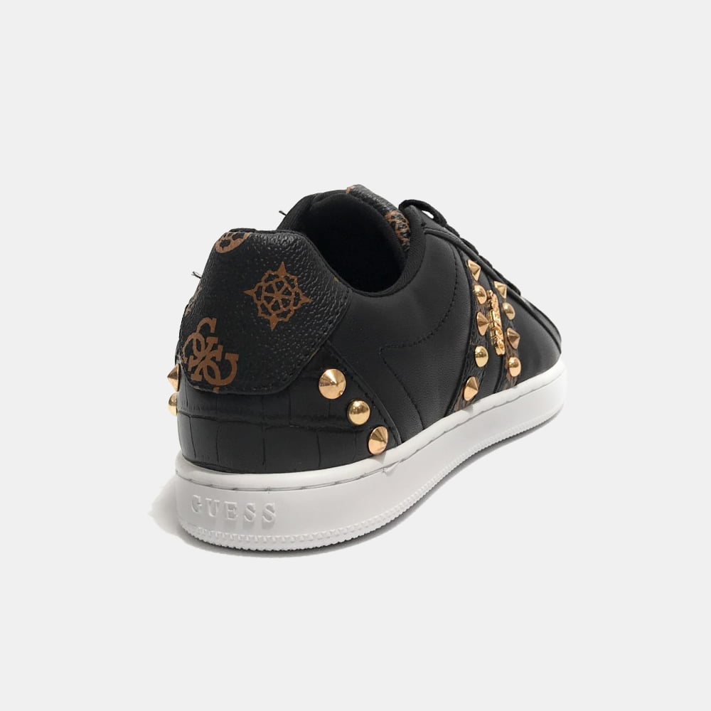 Guess Sapatilhas Sneakers Shoes Fl8rssele12 Black Preto Shot8