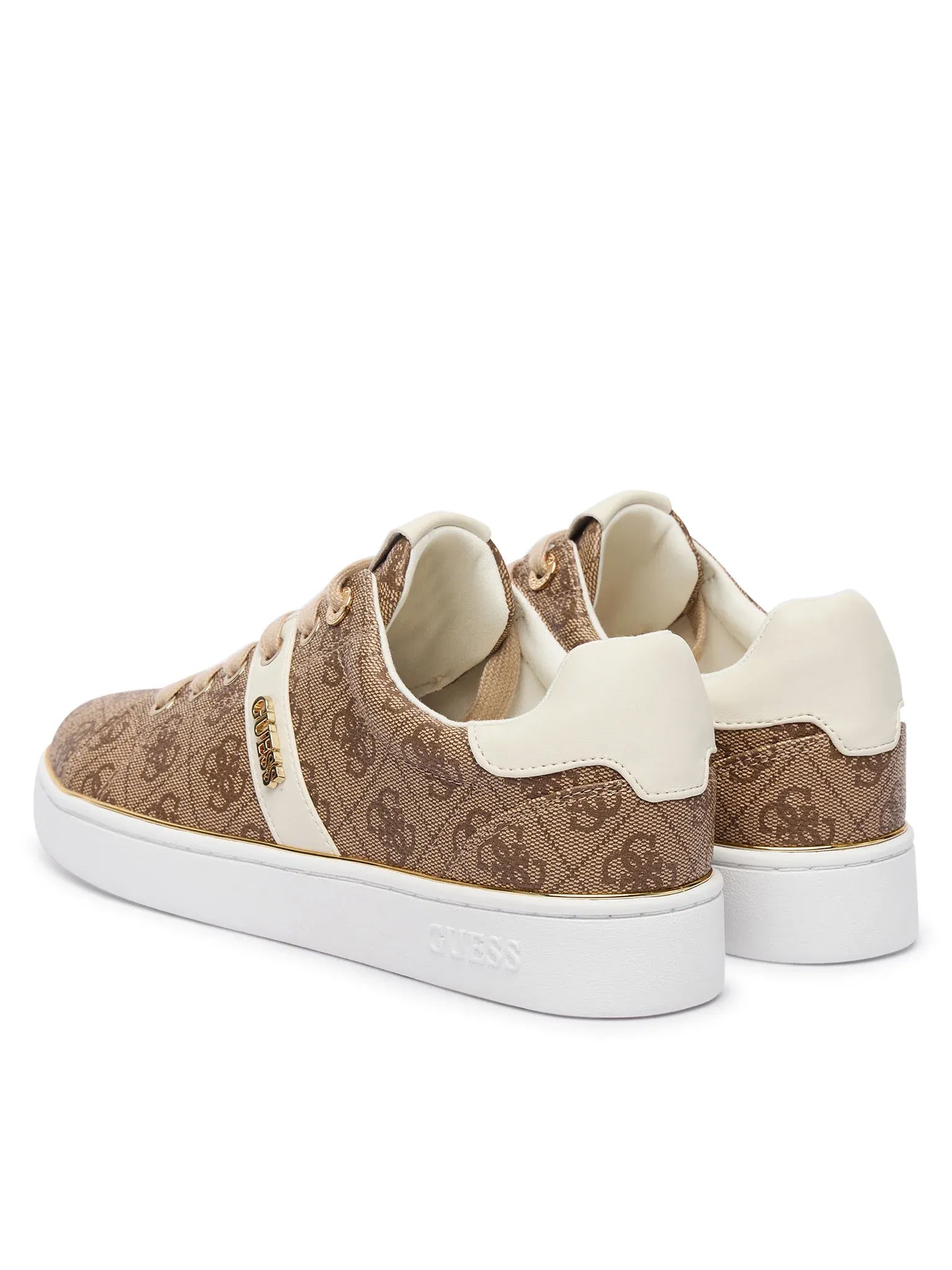 Guess Sapatilhas Sneakers Shoes Flfbtz Beige.logo Beige_shot2