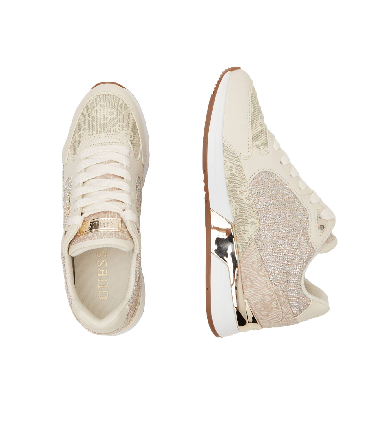 Sapatilhas Guess Creme