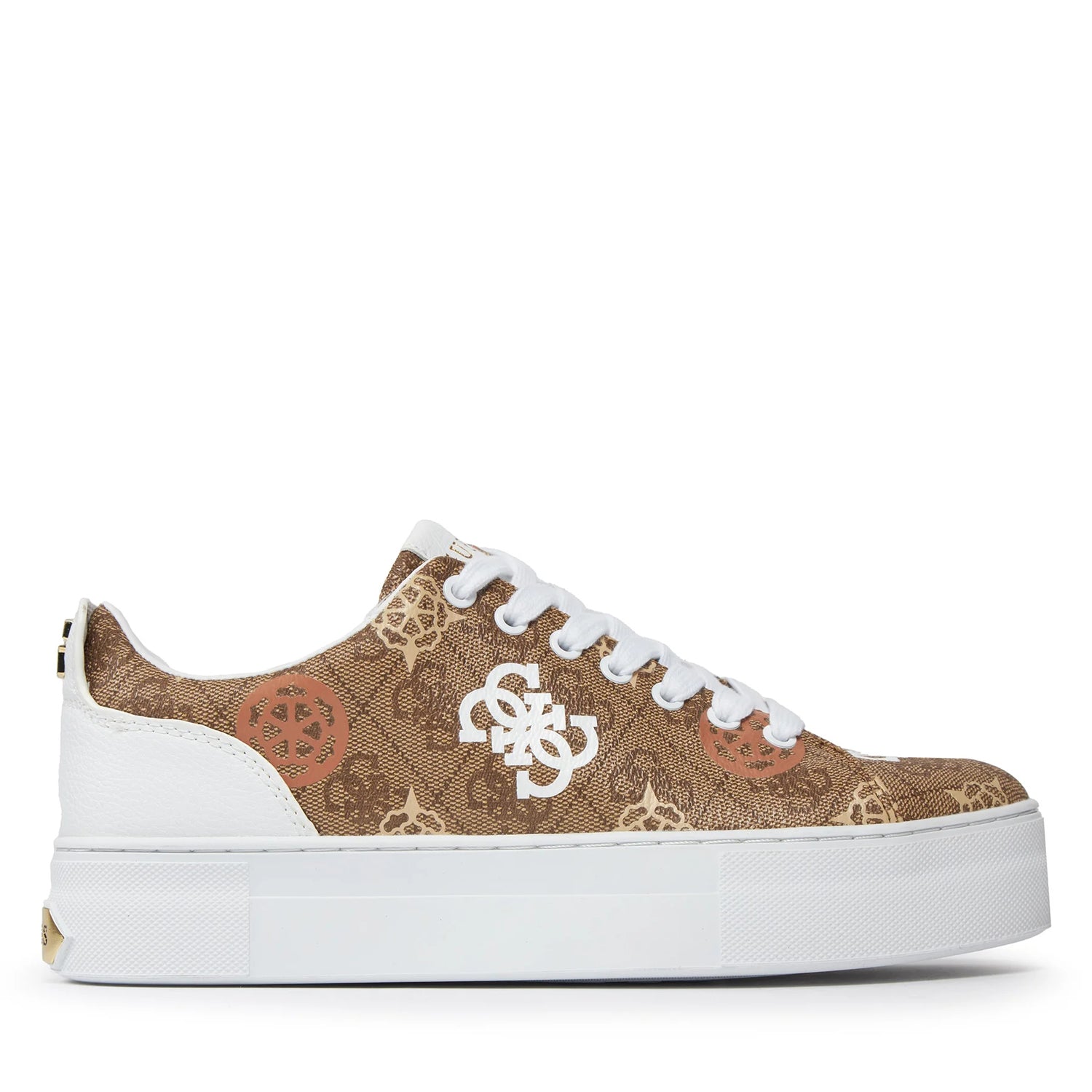Guess Sapatilhas Sneakers Shoes Flpgn4 Beige Brwn Beige Castanho_shot1