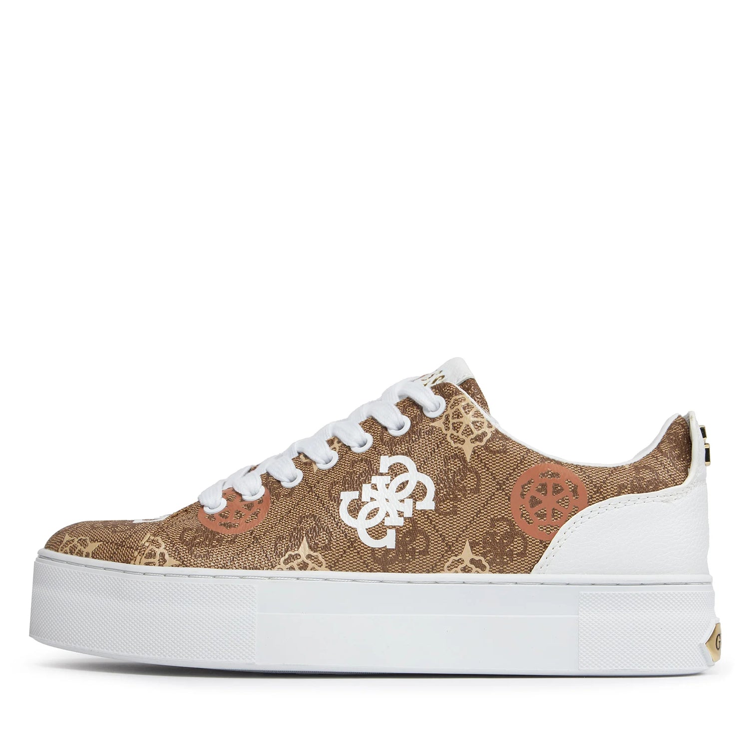 Guess Sapatilhas Sneakers Shoes Flpgn4 Beige Brwn Beige Castanho_shot5