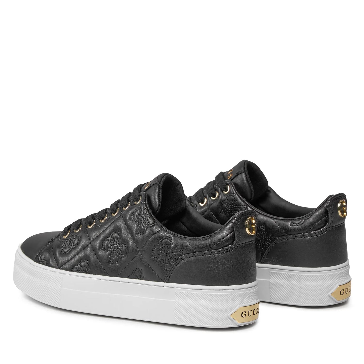 Guess Sapatilhas Sneakers Shoes Flpgn4 Black Preto_shot2