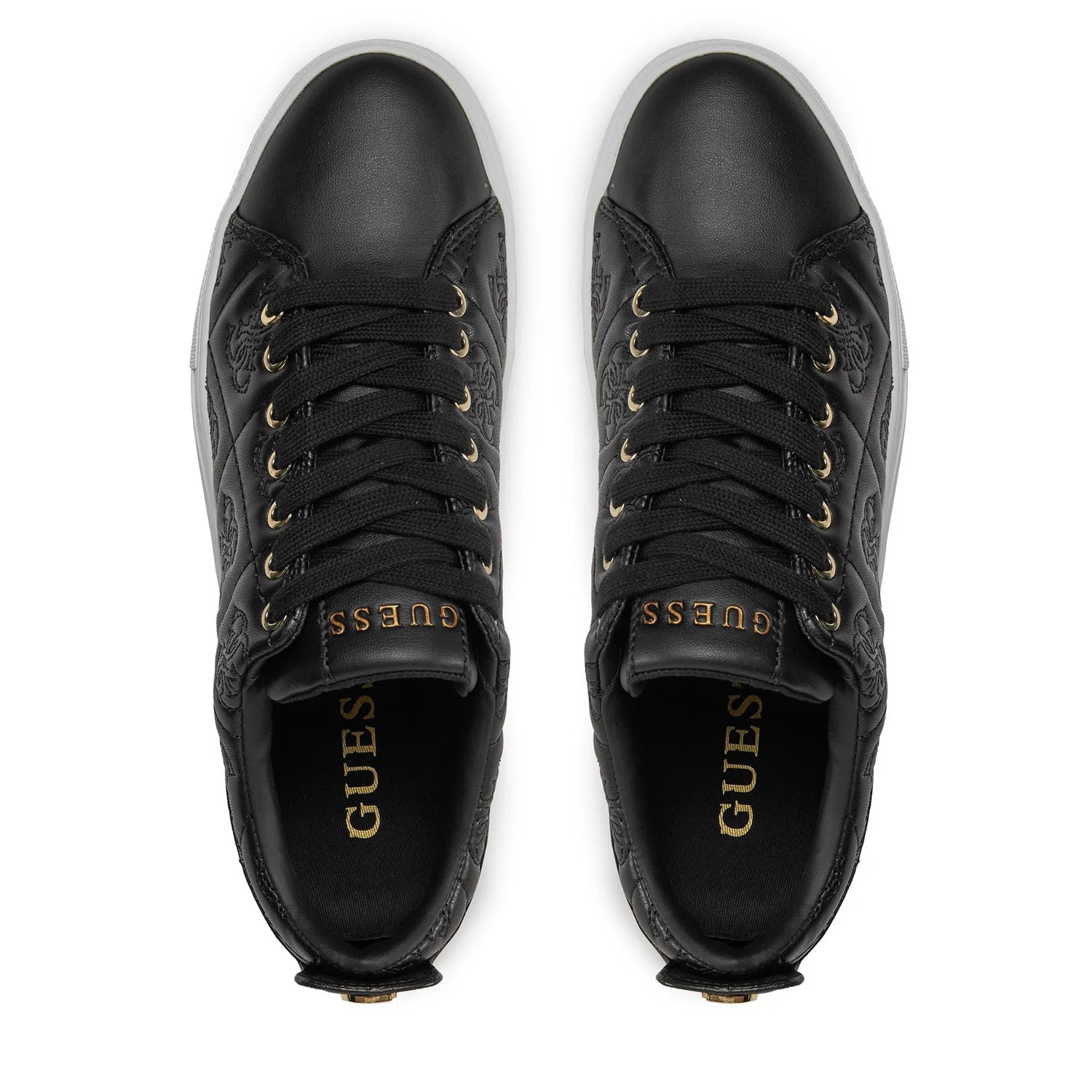 Guess Sapatilhas Sneakers Shoes Flpgn4 Black Preto_shot4