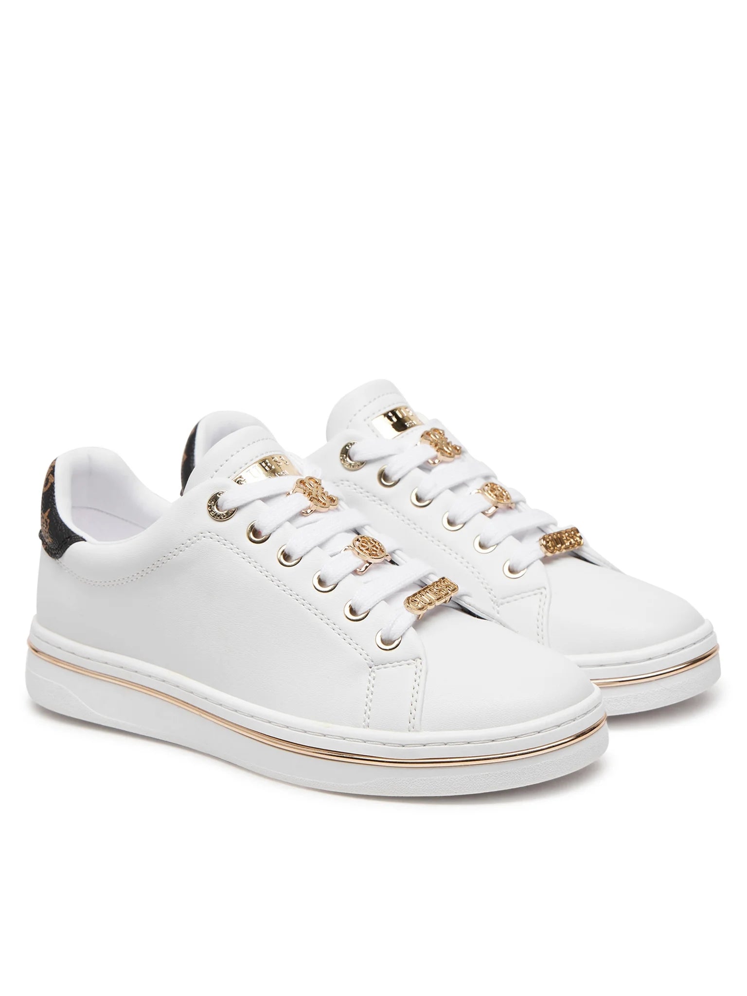 Guess Sapatilhas Sneakers Shoes Flpsta White Branco_shot1