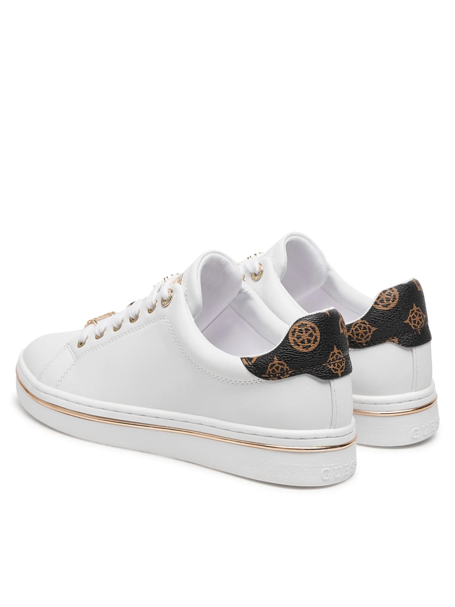 Guess Sapatilhas Sneakers Shoes Flpsta White Branco_shot3