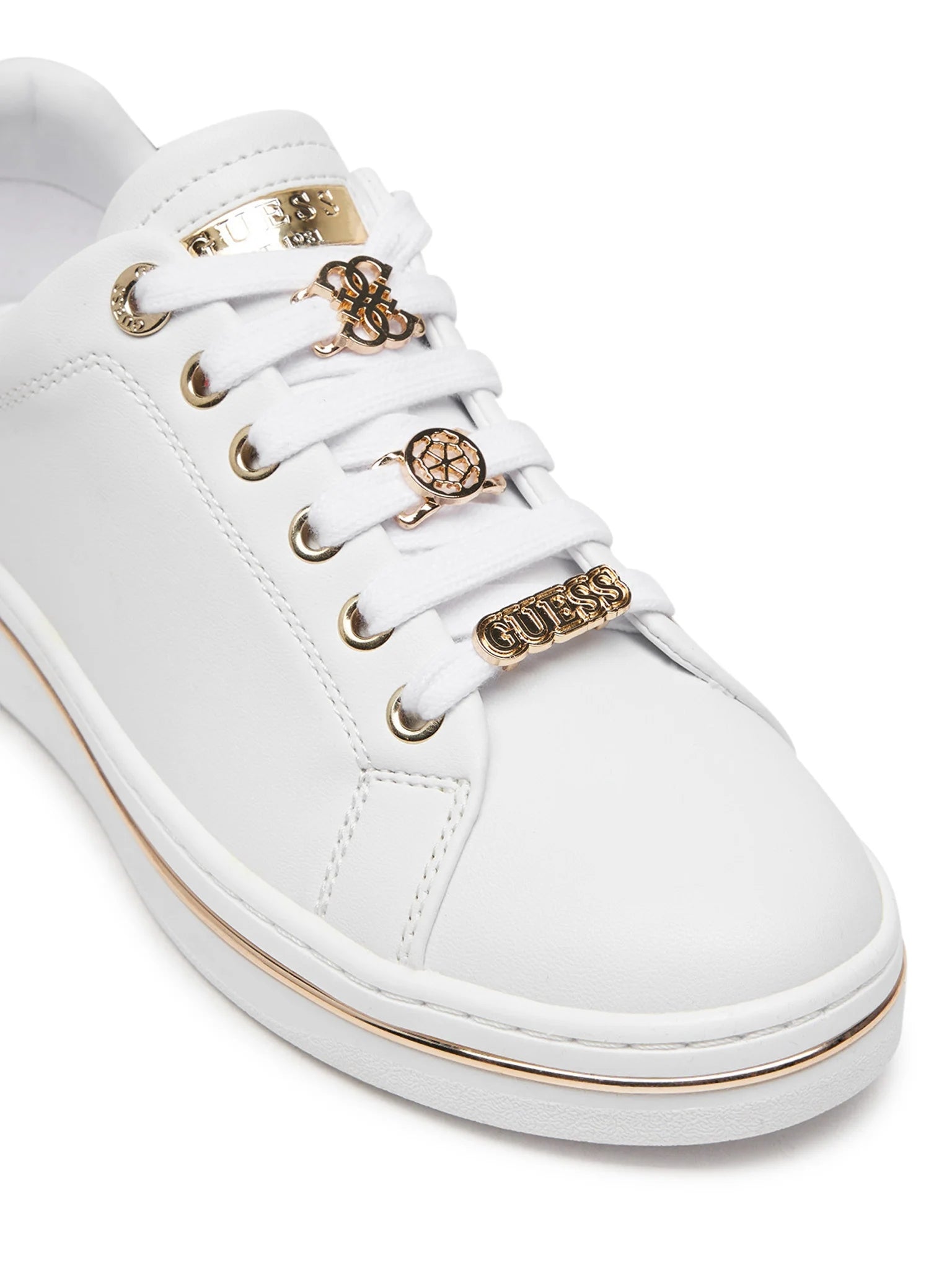 Guess Sapatilhas Sneakers Shoes Flpsta White Branco_shot4