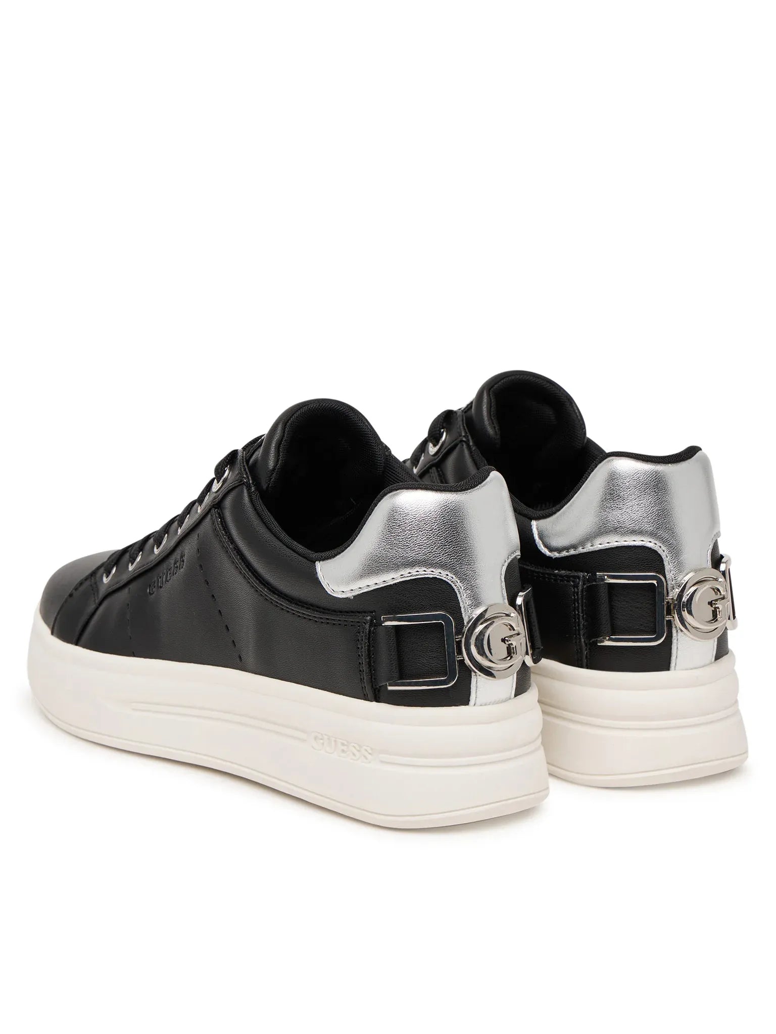 Guess Sapatilhas Sneakers Shoes Flpwes Black Preto_shot3