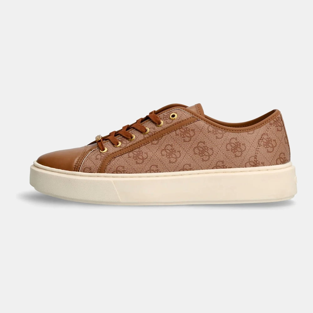 Guess Sapatilhas Sneakers Shoes Fm5vcuele12 Beige.logo Beige Shot13 Resultado