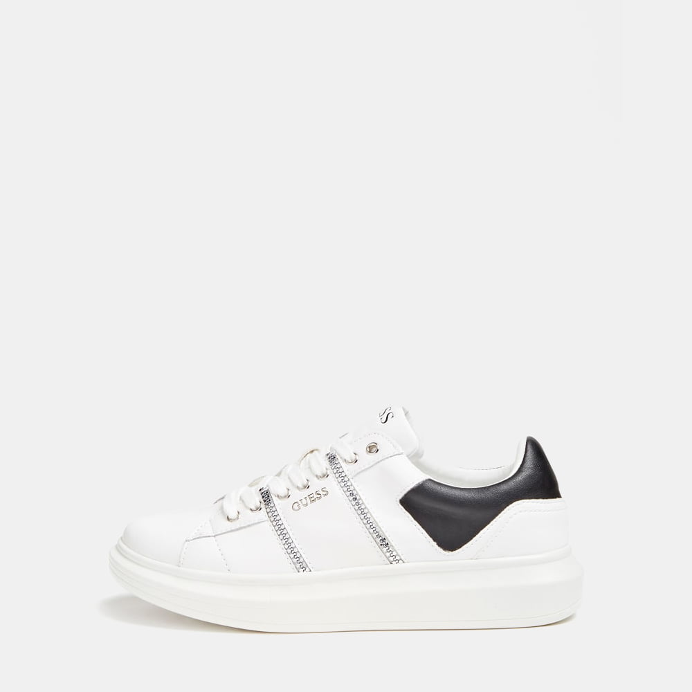 Guess Sapatilhas Sneakers Shoes Fm7sailea12 White Branco Shot1