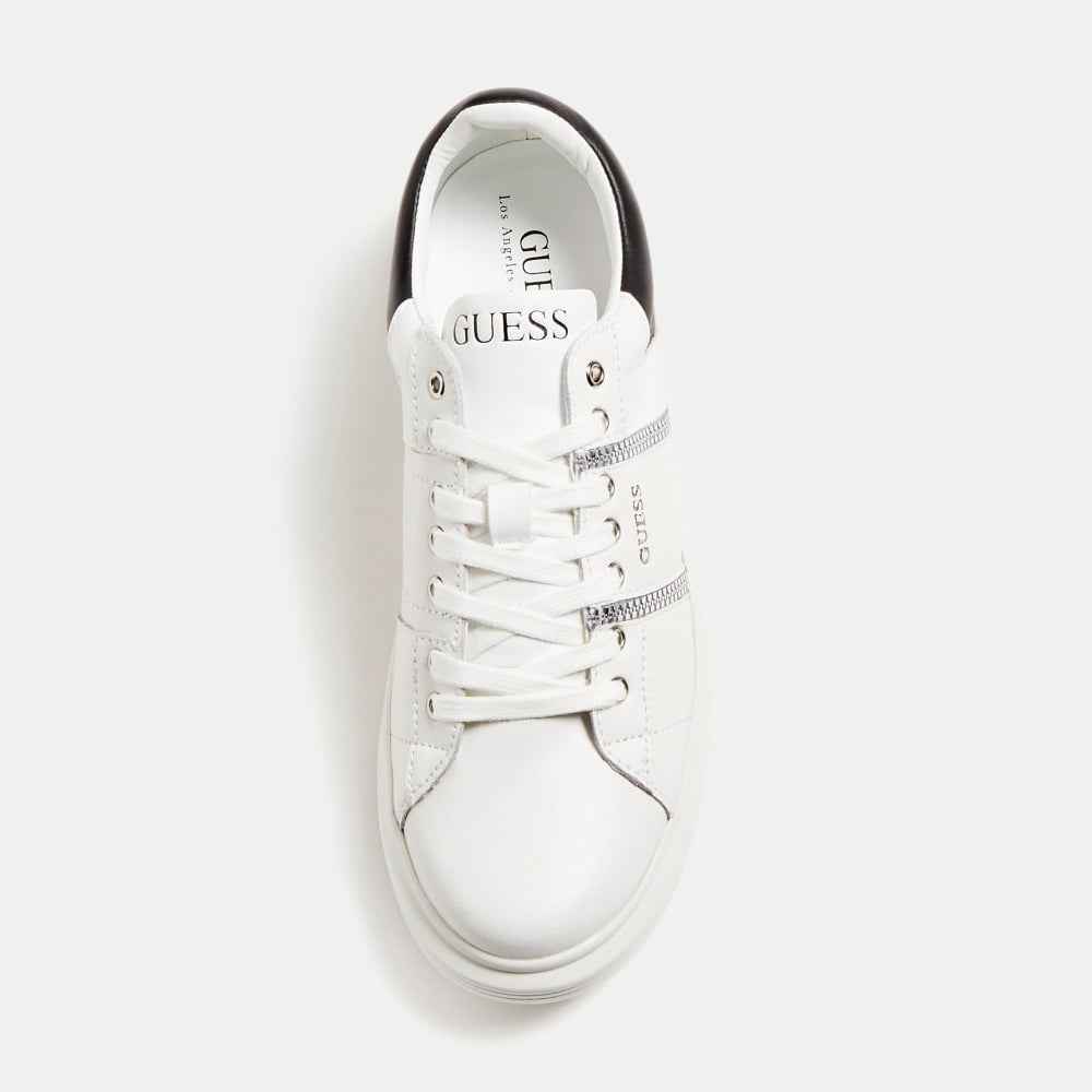 Guess Sapatilhas Sneakers Shoes Fm7sailea12 White Branco Shot5