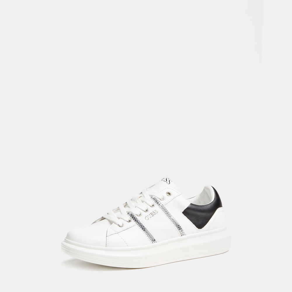 Guess Sapatilhas Sneakers Shoes Fm7sailea12 White Branco Shot7