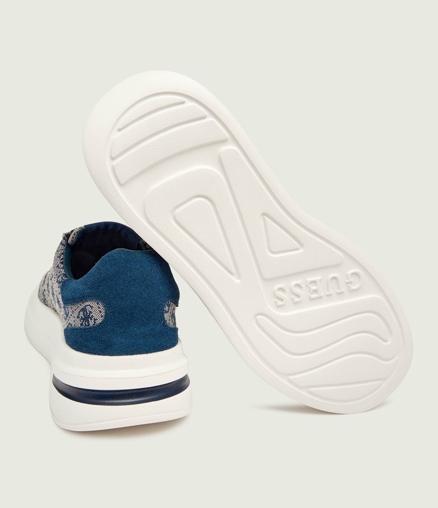 Guess Sapatilhas Sneakers Shoes Fmjeba Navy.logo Navy_shot4