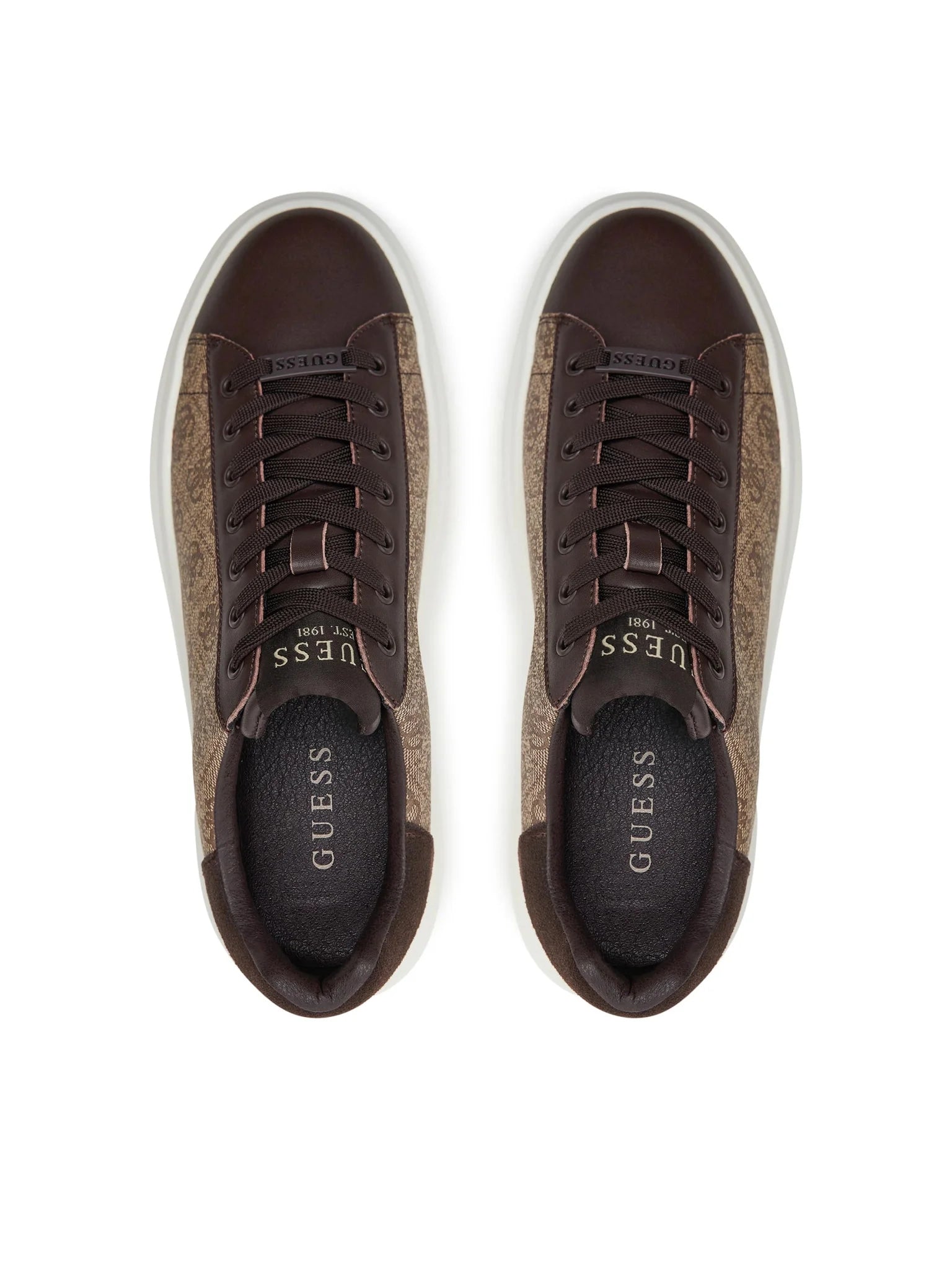 Guess Sapatilhas Sneakers Shoes Fmpvib Beige.logo Beige_shot5