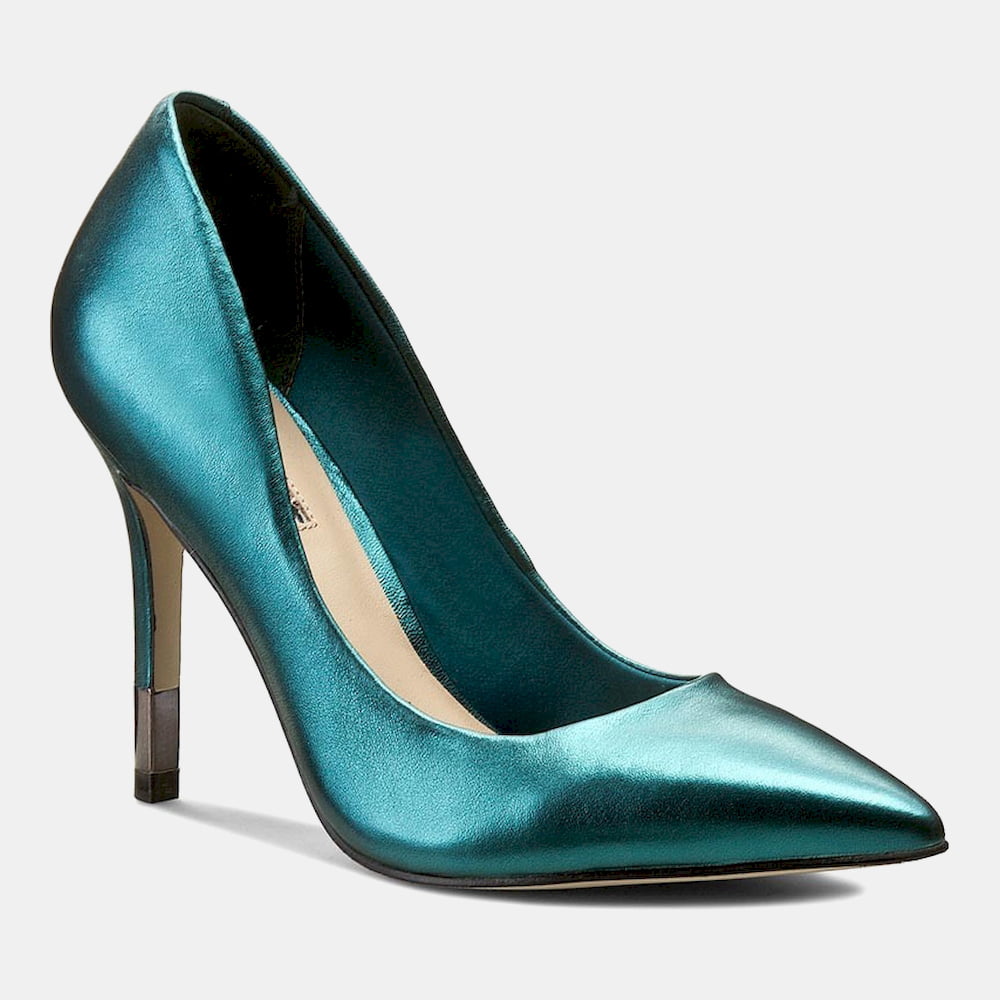 Guess Sapatos High Heels Flbay3 Green Verde Shot2