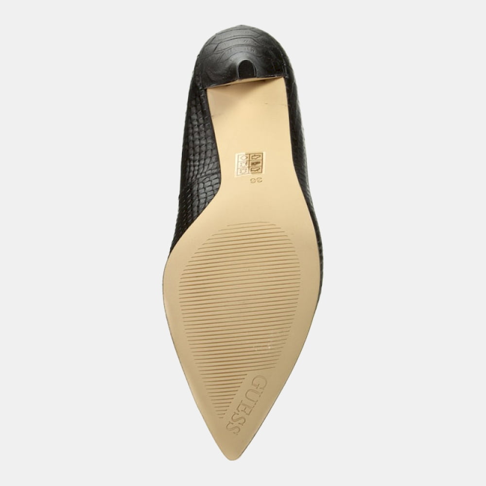 Guess Sapatos Shoes Fl4crb Pel Black Preto Shot14