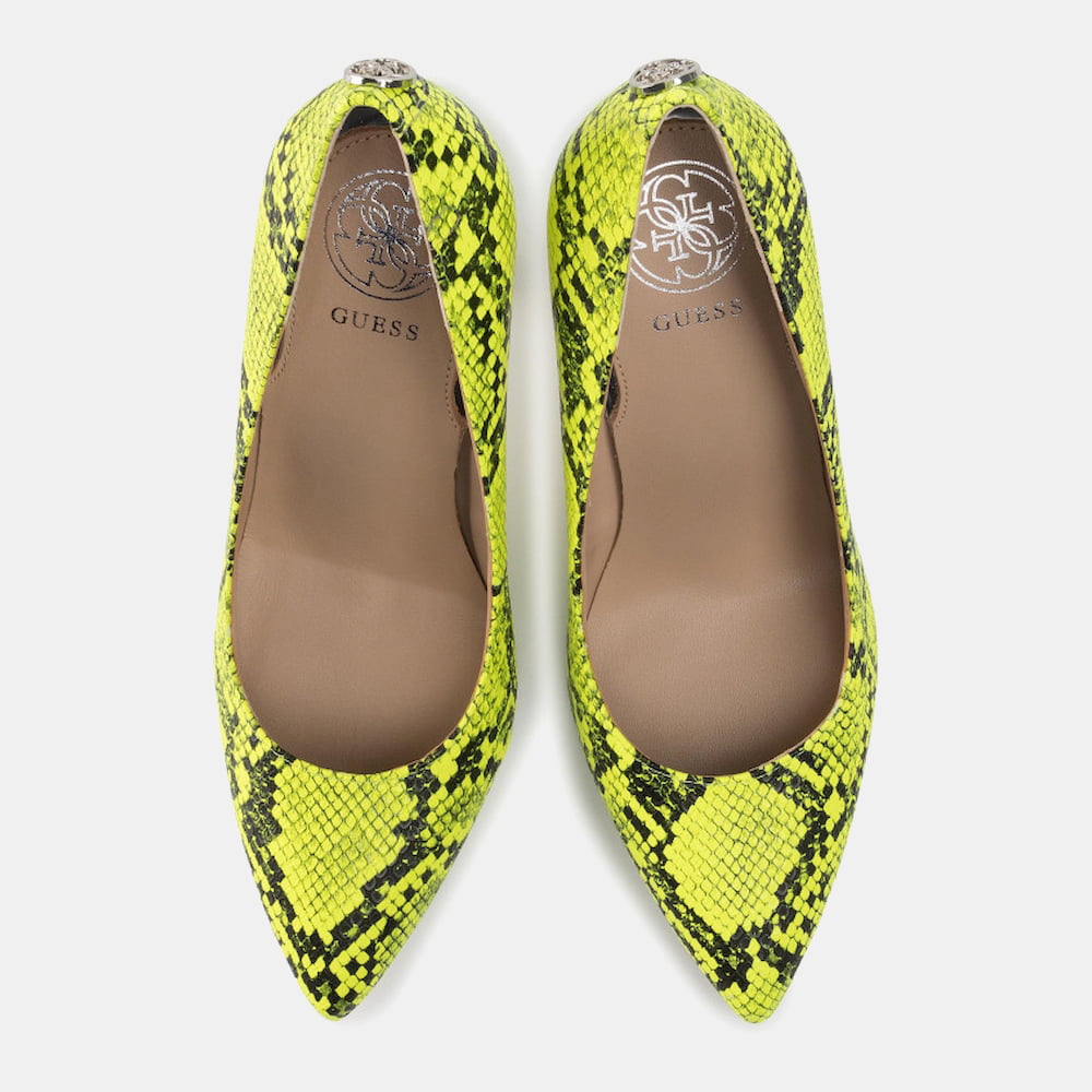 Guess Sapatos Shoes Fl5be7 Yellow Amarelo Shot10