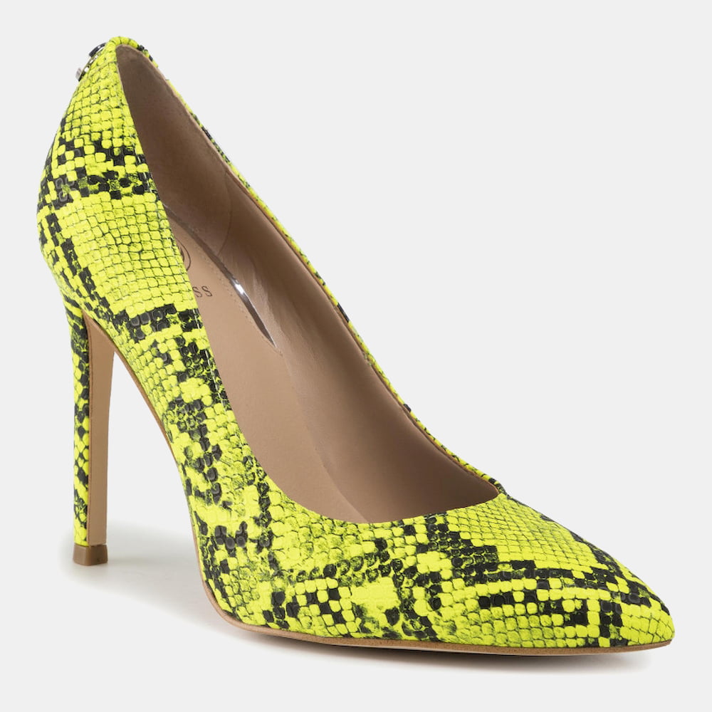 Guess Sapatos Shoes Fl5be7 Yellow Amarelo Shot2