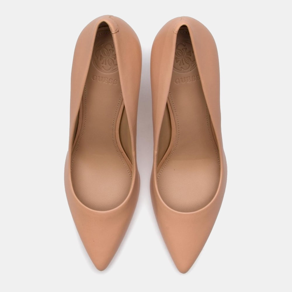 Guess Sapatos Shoes Fl6bat Beige Beige Shot12