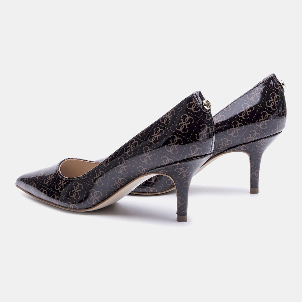 Guess Sapatos Shoes Fl7ds6 Brown Castanho Shot6
