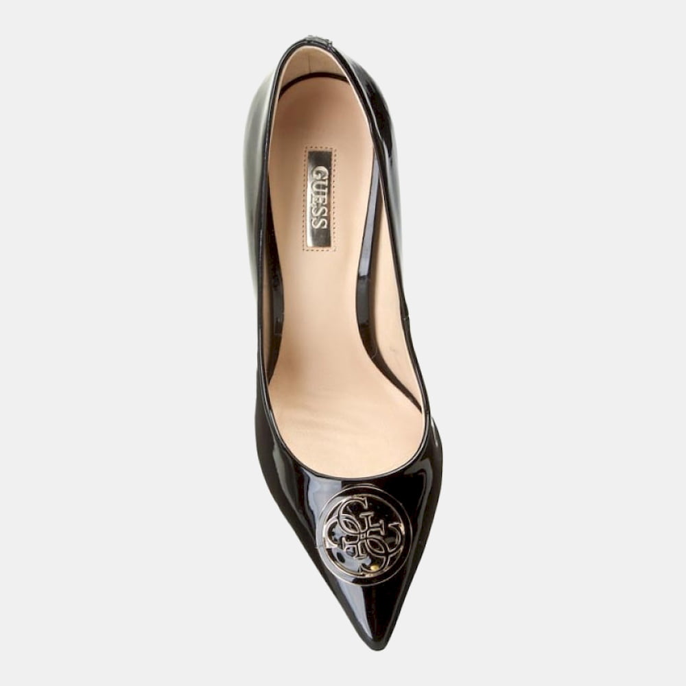 Guess Sapatos Shoes Flel21 Black Vern Preto Verniz Shot12