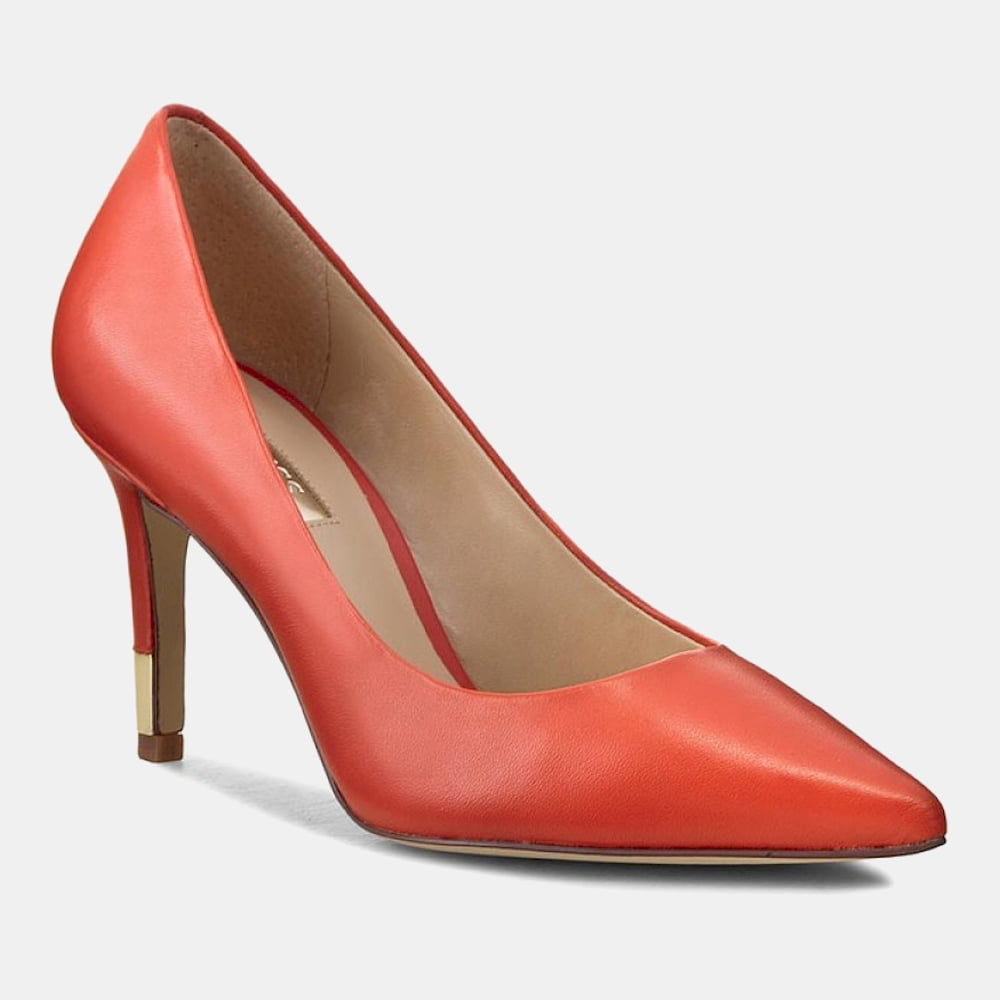 Guess Sapatos Shoes Flele1 Orange Laranja Shot2