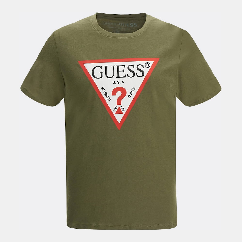 Guess T Shirt M0yi71 I3z11 Green Moss Verde Moss1 Resultado