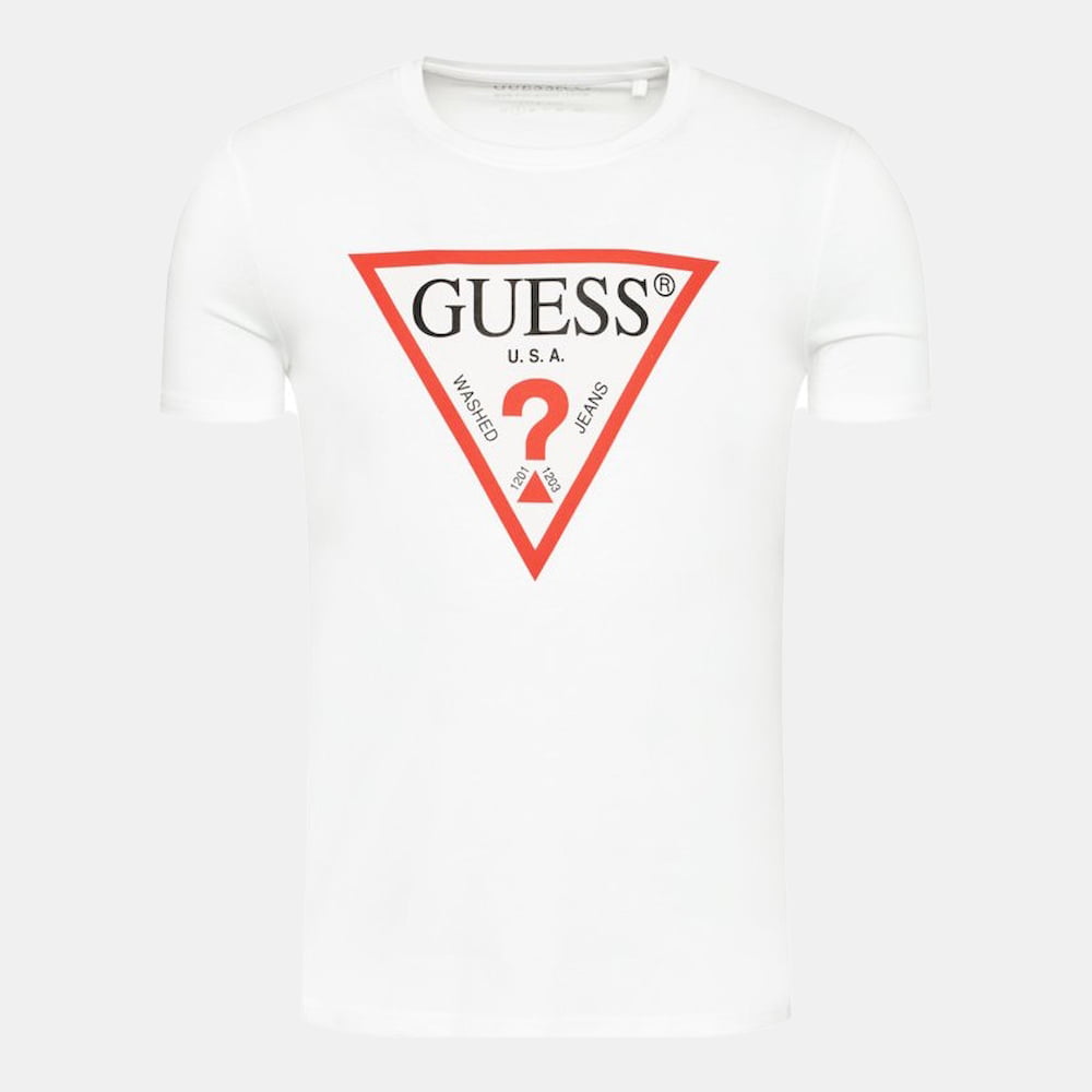 Guess T Shirt M0yi71 I3z11 White Branco Shot2