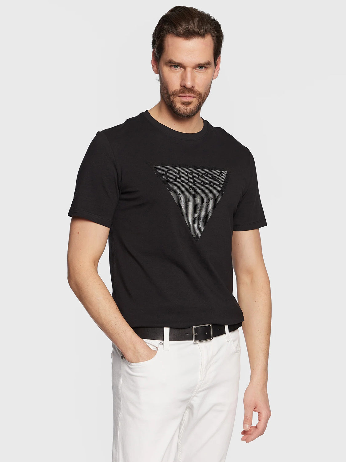 Guess T Shirt M3gi33 J1314 Black Preto_shot4