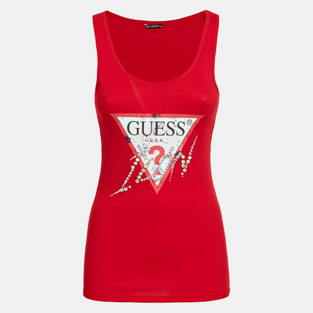 Guess T Shirt W0bp00k1810 Red Vermelho Shot5