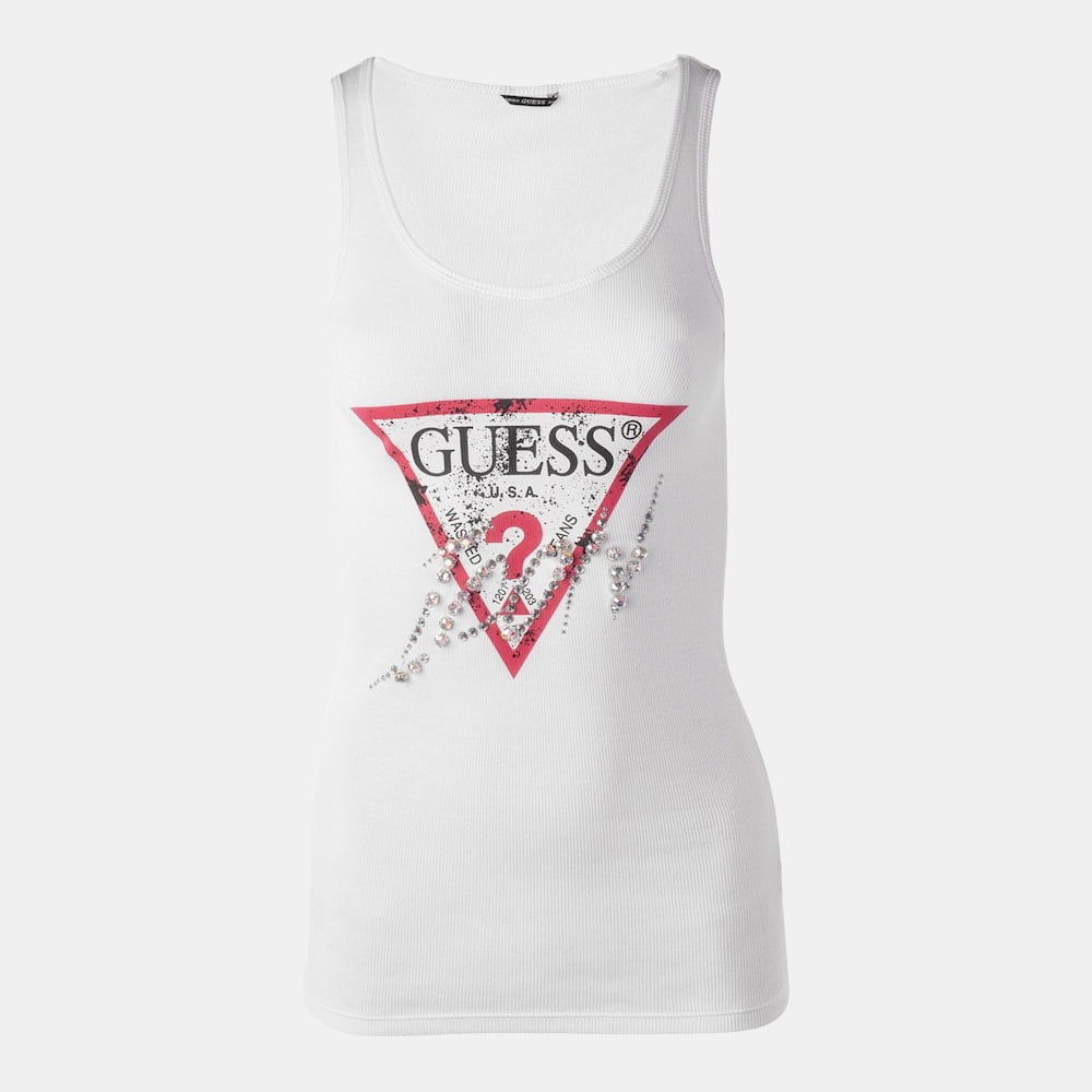 Guess T Shirt W0bp00k1810 White Branco Shot7