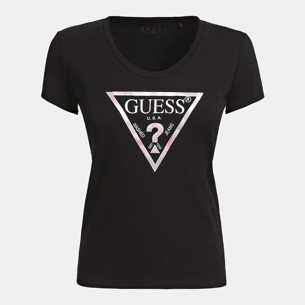 Guess T Shirt W0gi77j1300 Black Preto Shot2