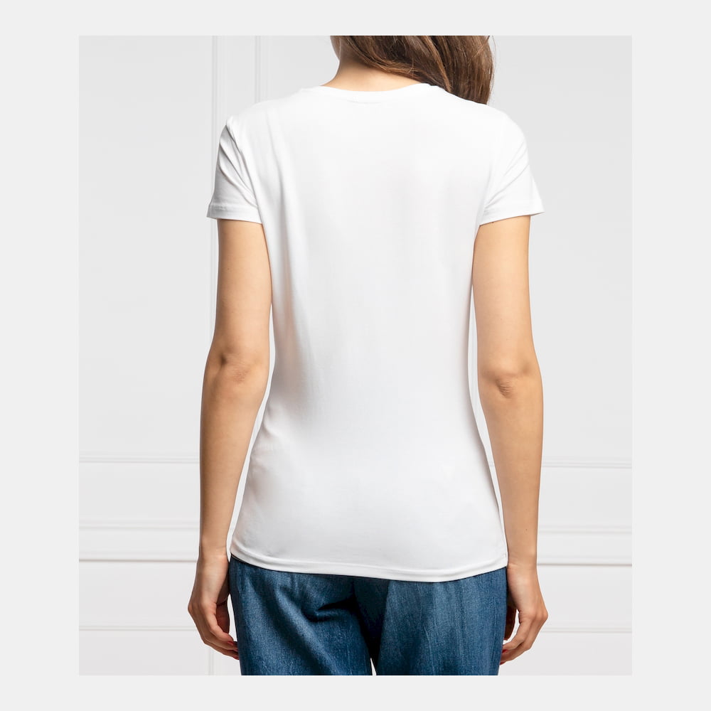 Guess T Shirt W0yi0l J1300 White Branco Shot4