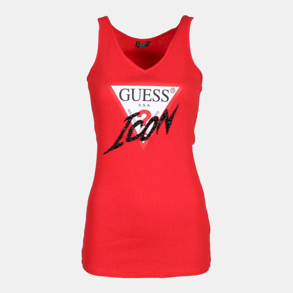 Guess T Shirt W0yp94k1811 Red Vermelho Shot2