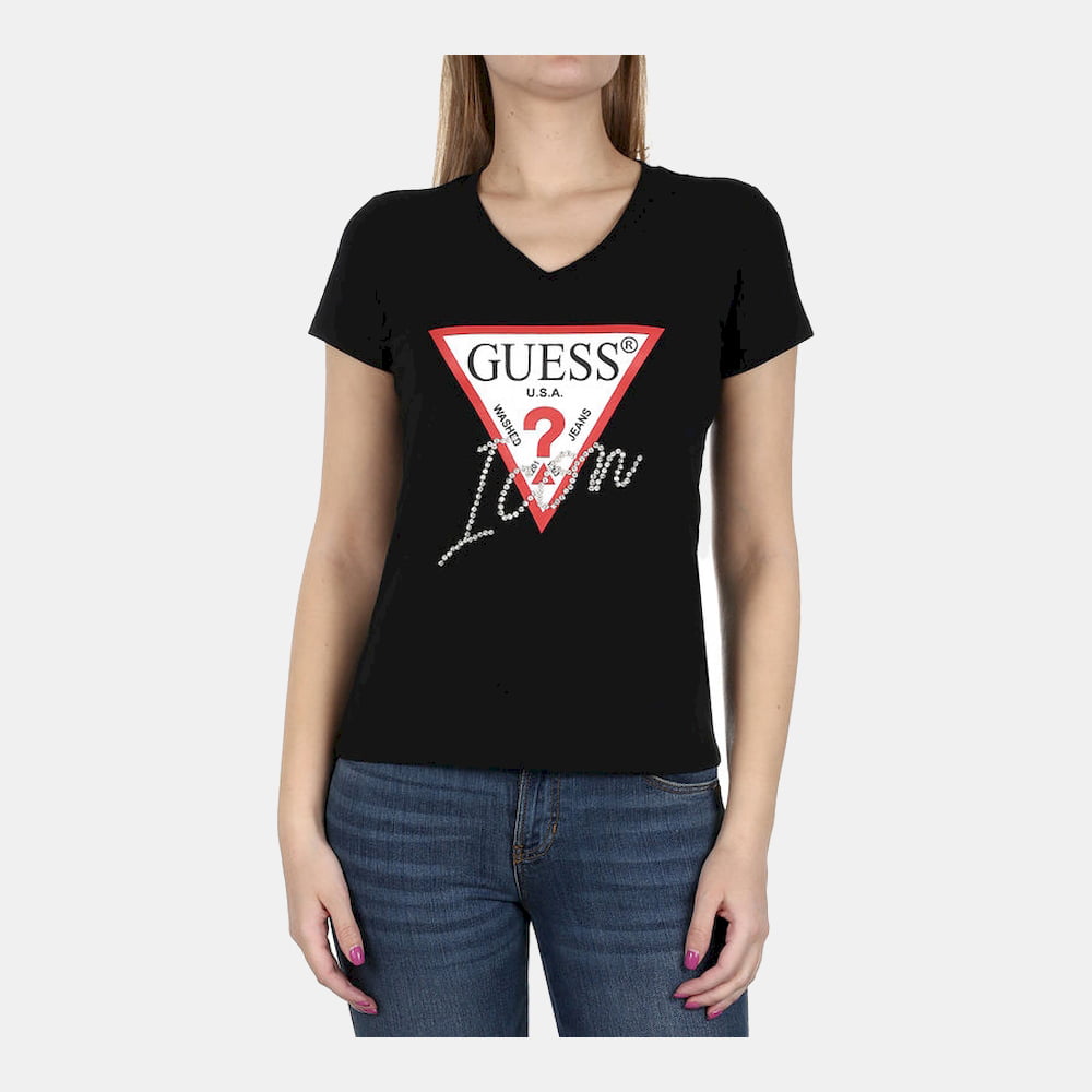 Guess T Shirt W94i89k7de0 Black Preto Shot8