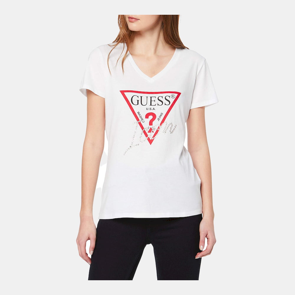 Guess T Shirt W94i89k7de0 White Branco Shot4