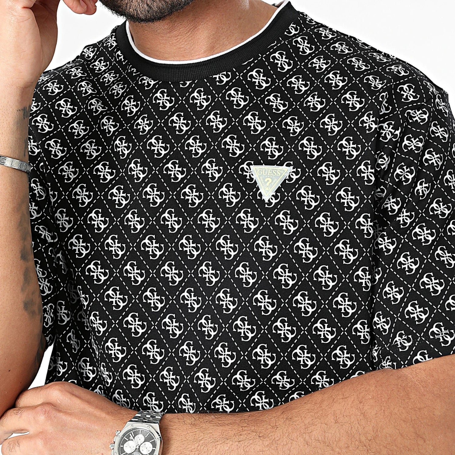 Guess T Shirt Z4gi19 I3z14 Black.logo Preto_shot1