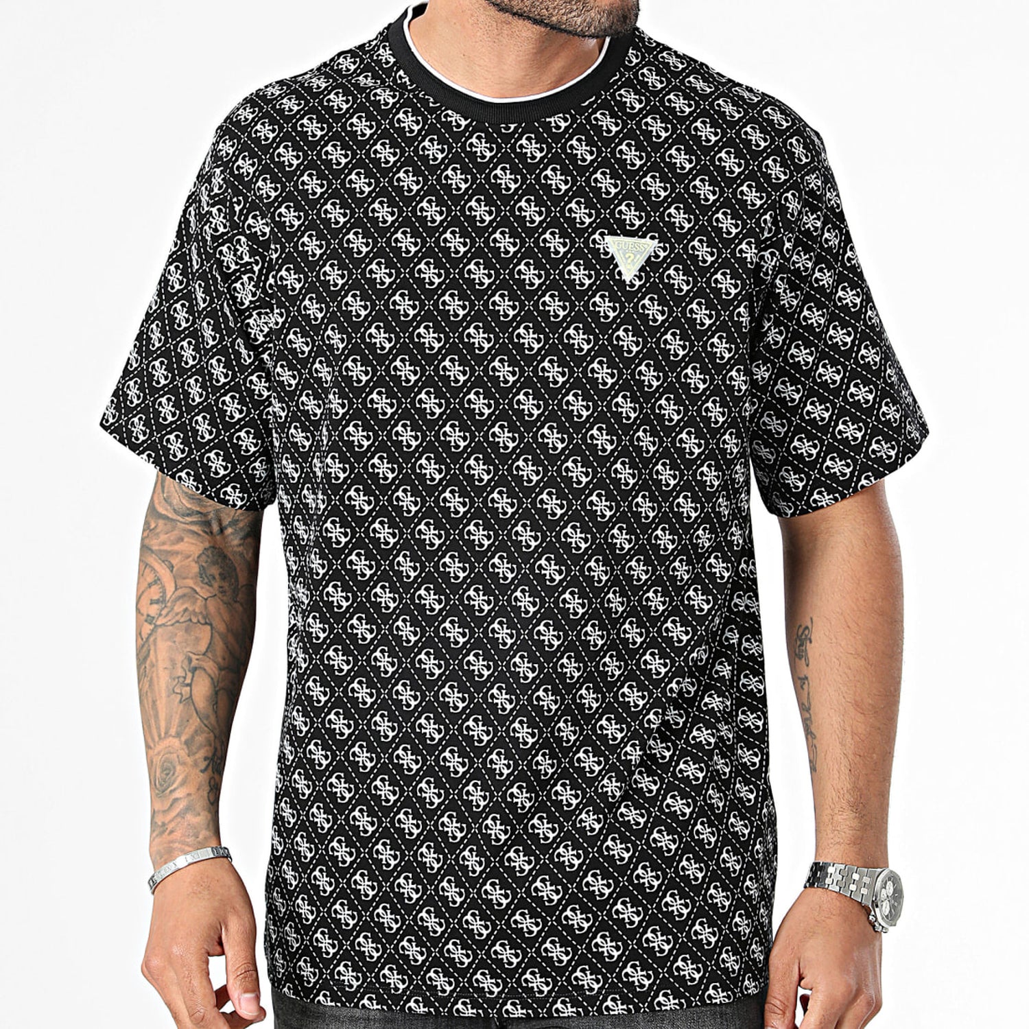 Guess T Shirt Z4gi19 I3z14 Black.logo Preto_shot2
