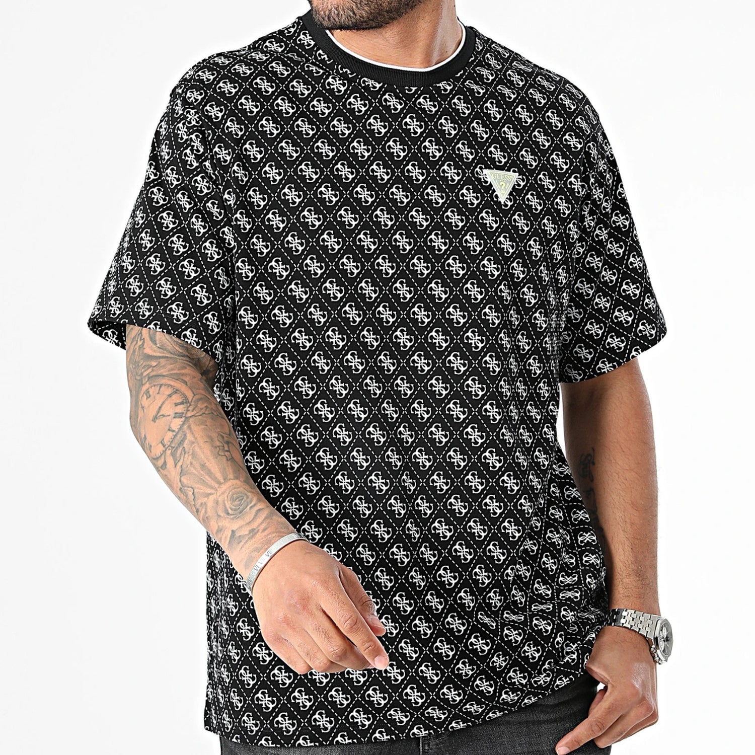Guess T Shirt Z4gi19 I3z14 Black.logo Preto_shot3