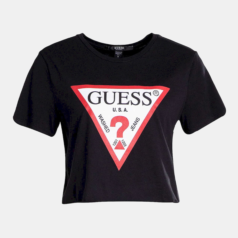 Guess Top E02i01k8fy0 Black Preto Shot2