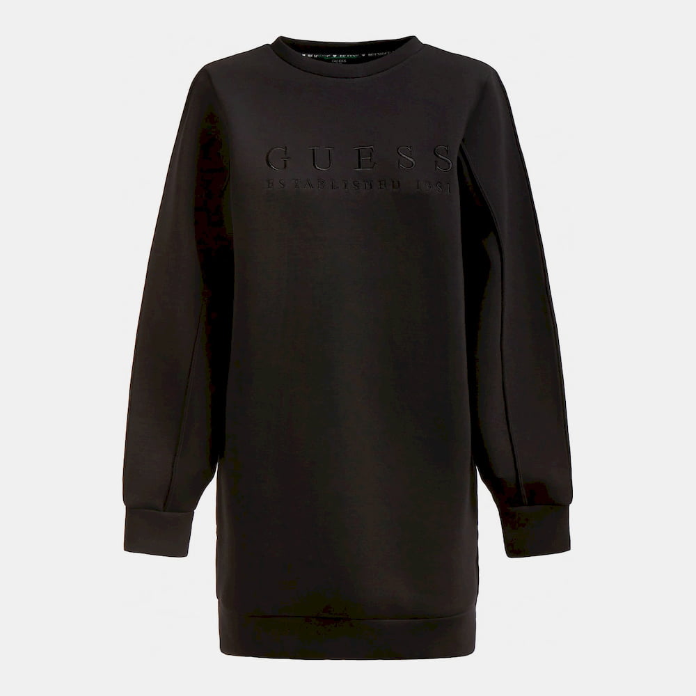 Guess Vestido Dress W1rk00k7uw2 Black Preto Shot2