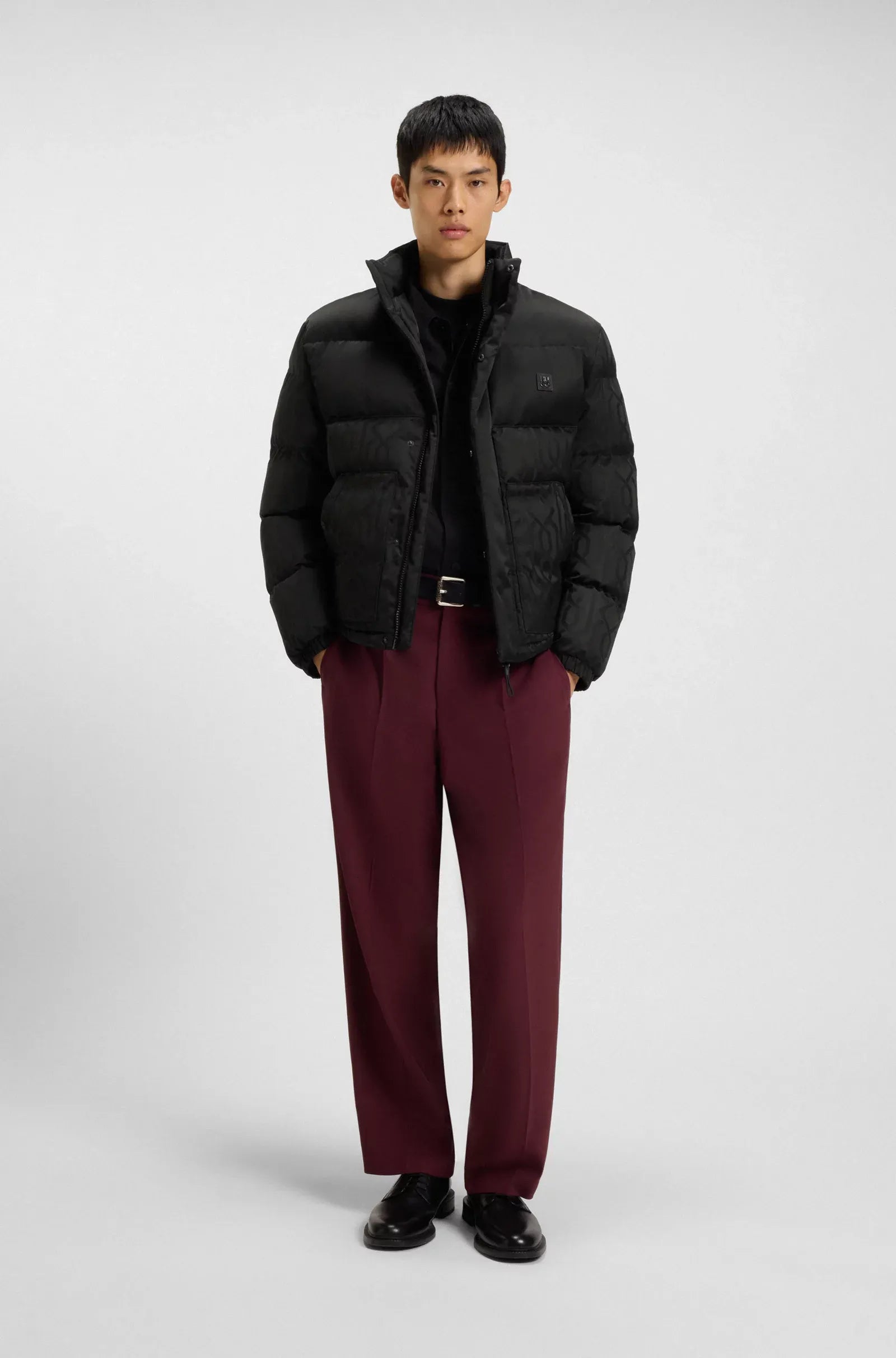 Hugo Blusao Jackets Balto2541 Black Preto_shot2