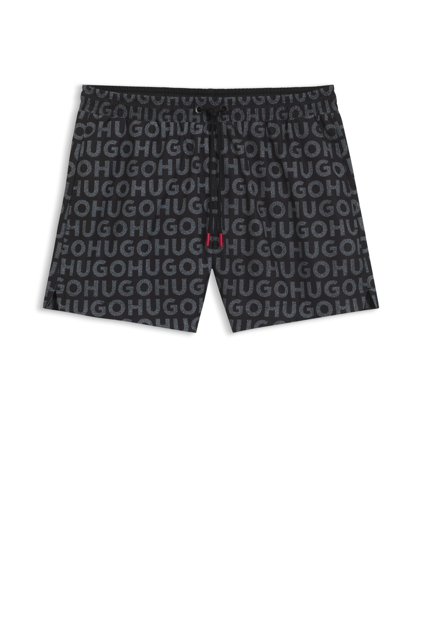 Hugo Calcao De Banho Swim Shorts Tortuga 505354 Black Preto_shot3