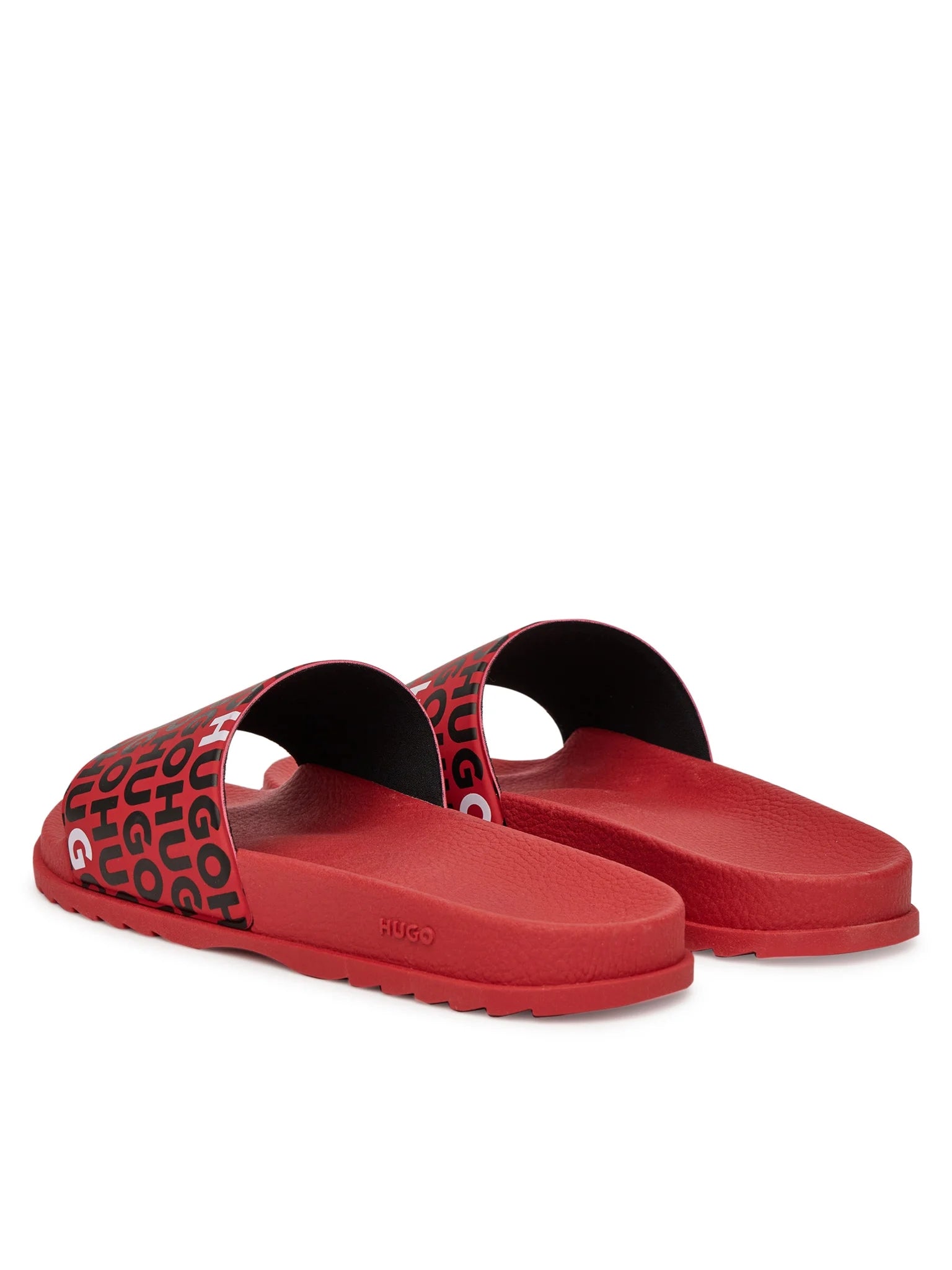 Hugo Chinelos Slippers Match Slid Aol Red Multi Vermelho Multicolor_shot2