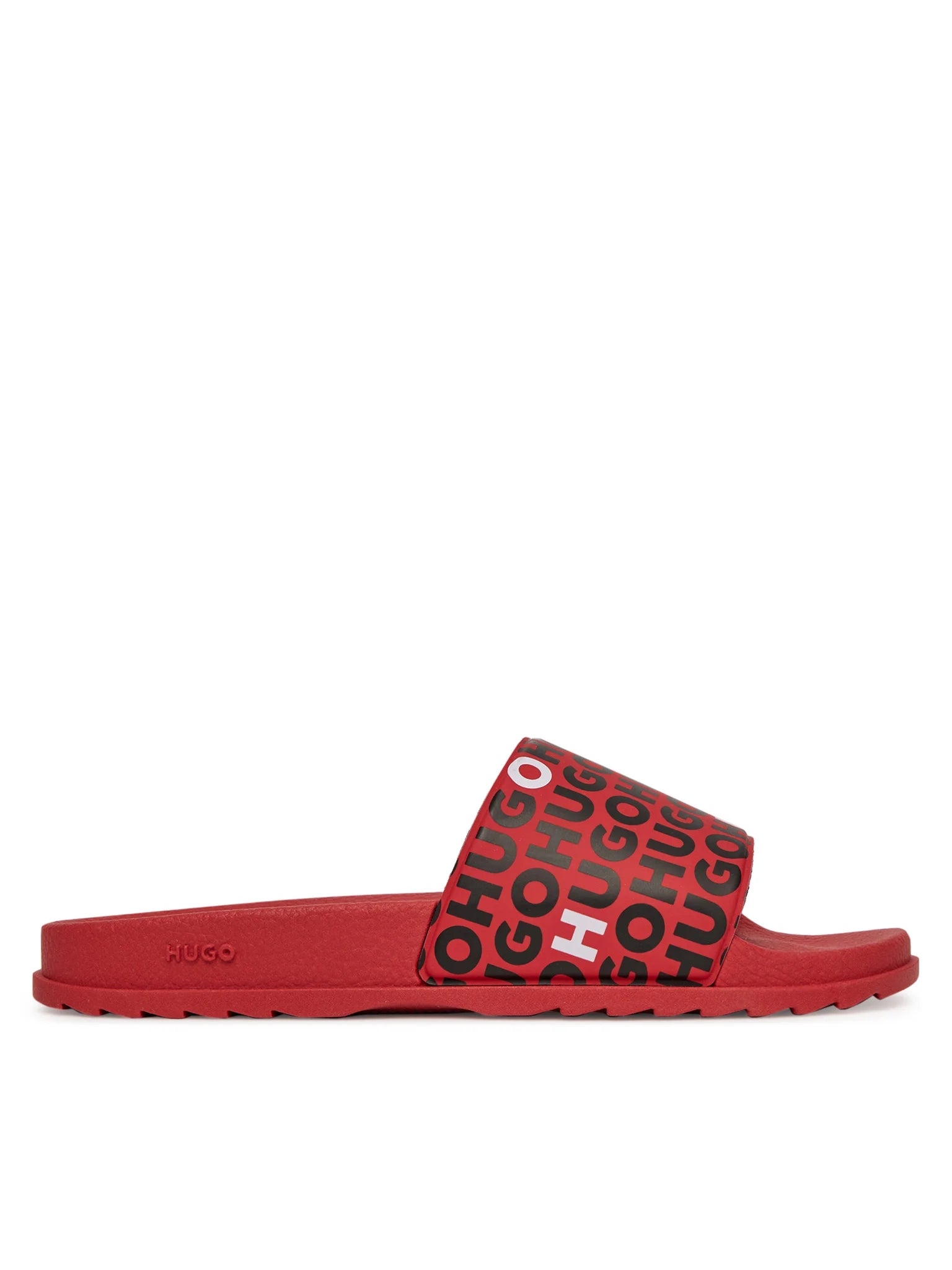 Hugo Chinelos Slippers Match Slid Aol Red Multi Vermelho Multicolor_shot5